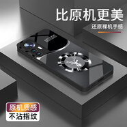 唯我范小米12手機殼小米12pro玻璃簡(jiǎn)約商務(wù)新款保護套u(yù)ltra輕薄散熱全包直邊防摔硬殼高級創(chuàng  )意男女款 小米 12 Pro【經(jīng)典黑-好運麋鹿】 金屬漆玻璃殼