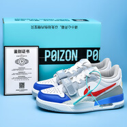 【官網(wǎng)推薦】AJ312蛇年限定板鞋男女氣墊彈力籃球鞋學(xué)生耐磨運(yùn)動(dòng) A312低幫白蘭紅 42 【藍(lán)盒包裝】