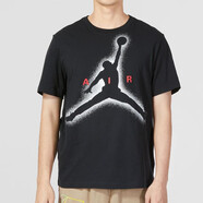 耐克（NIKE） AJ短袖男2023春季新款AIR JORDAN運動上衣圓領透氣T恤飛人半袖潮 DV8421-010 M