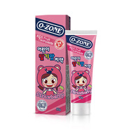 歐志姆（O-ZONE）韓國進口O-zone/歐志姆8無兒童小孩牙膏1-6歲60g草莓香橙味 草莓味