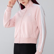 彪馬（PUMA）男裝女裝夾克外套 新款T7情侶休閑上衣立領(lǐng)防風(fēng)運動服 531412-36/針織/女款 粉 XS