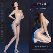 知溫qqny情趣內衣羞恥洞房性感房事戰袍夫妻刺激約會(huì )內衣高檔調情睡衣 油亮膚(開(kāi)襠連體衣) 均碼 (建議體重80-125斤)