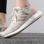 阿迪達(dá)斯（adidas）跑步鞋女鞋款PureBOOST緩震健身訓(xùn)練輕便透氣舒適休閑鞋運(yùn)動(dòng)鞋 G54519 36.5 (225mm)