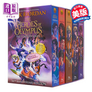 波西·杰克遜奧林匹斯英雄系列5本套裝 第二部 英文原版 The Heroes of Olympus