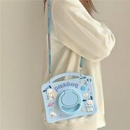 盾殼 卡通帕恰狗2022款ipad10代保護套10.9手提支架air5保護殼6軟硅膠平板10.2防摔 旋轉支架-藍色帕恰狗+掛繩 2019款ipad 10.2/ipad7