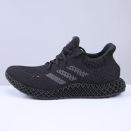 阿迪達斯 （adidas） Alphaedge 4D打印全白編織科技潮流運動(dòng)休閑跑步鞋CG5526 Q46228「純黑/FUTURECRAFT」 36 (220mm)