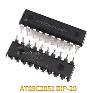 AT89C51/89C52/89C2051/89S51/89S52單片機8051芯片DIP20-40 AT89C2051-DIP-20