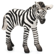 MECHILE仿真動(dòng)物模型兒童玩具擺件動(dòng)物園認知小北極熊犀牛河馬老虎狼羊駝 小斑馬