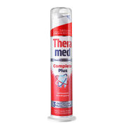 漢高施華蔻Theramed漢高德國進(jìn)口漢高Theramed牙膏按壓直立站立式口氣清新薄荷 紅色去漬護齦*1支