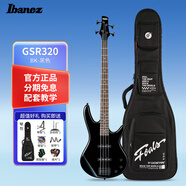 IBANEZ依班娜電貝斯GSR200主動(dòng)GSR320被動(dòng)4弦J電貝司PJ貝斯拾音 GSR320-BK黑色