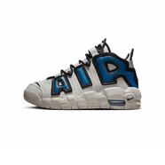 NIKE官方正品  UPTEMPO (GS)  AIR兒童耐磨中幫籃球鞋 FJ1387-001 35.5
