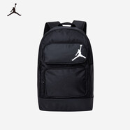 耐克（NIKE）兒童雙肩包JORDAN男女童背包書(shū)包 正黑色 48*31*15cm 
