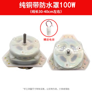 迷你雙桶半全自動(dòng)洗衣機洗滌排水脫水甩干桶變頻馬達純銅電機通用 大功率酒店專(zhuān)用100w細軸1.0送電