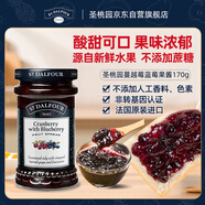 圣桃園ST.Dalfour 法國進(jìn)口 蔓越莓藍(lán)莓果醬 170g 0脂不添加蔗糖 面包醬