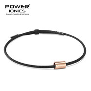 power ionicsPOWER IONICS新品負(fù)離子項(xiàng)環(huán)情侶生肖兔本命年紅繩項(xiàng)鏈可定制刻字 黑色/玫瑰金配飾 L/XL（可調(diào)至50厘米）