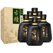 紅星二鍋頭 珍品古鐘 46度450ml清香型白酒 450ml*6瓶整箱裝