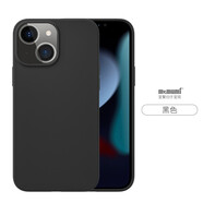 麥麥米適用蘋(píng)果13手機殼iPhone 13 Pro Max真液態(tài)硅膠保護套防摔男女新潮 iPhone 13 mini【5.4】商務(wù)黑