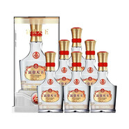 五糧液股份公司出品 濃香型白酒 自飲口糧酒 52度 500mL 6瓶 富貴天下 水晶裝