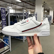 阿迪達斯 （adidas）三葉草 Continental 男女皮面休閑板鞋 FZ1818 G27706 FW2336-1 37