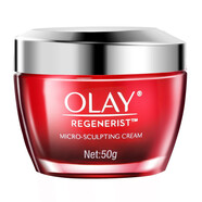 玉蘭油OLAY面霜新生塑顏金純面霜50g（經(jīng)典大紅瓶 緊致提拉 補(bǔ)水淡化細(xì)紋）