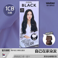 愛茉莉（Amore）韓國愛茉莉染發(fā)劑啫喱植物泡沫5cb黑色染發(fā)膏1cb進(jìn)口7ca棕色褐色 美妝仙啫喱彩染1cb