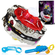 奧迪雙鉆（AULDEY）颶風(fēng)戰魂6劍旋超變戰陀螺5玩具持續加速競技合體玩具套裝男孩玩具 合體加速版-裂天魔劍