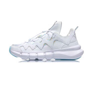 李寧休閑鞋女2022夏季新款悟道2.3Lite網(wǎng)面低幫運動(dòng)老爹鞋AGBR052 標準白/銀色AGBR052-2 37.5