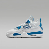 耐克（NIKE） Air Jordan 4 GS AJ 4 喬4 籃球鞋 白藍(lán)HF4281-141 38