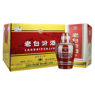 汾酒 喜酒 山西杏花村老白汾酒10 45度 475mL 6瓶