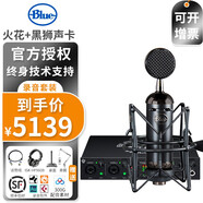 羅技（logitech） Blue spark SL 電腦專業(yè)電容話筒游戲主播直播錄音 Spark SL搭配黑獅Revolution2x2