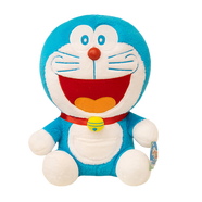 多仔兄弟玩偶毛絨玩具哆啦a夢(mèng)公仔機器貓毛叮當520情人節生六一兒童節禮物 經(jīng)典-圓眼大笑款【新款】 80CM-余生有你-送女友牽手款