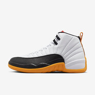 耐克（NIKE）AIR JORDAN 12 AJ12 喬12男子籃球鞋 130690 CT8013 黑白黃DR8887-100 41