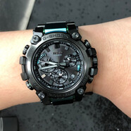 卡西歐（CASIO） 卡西歐CASIO手表G-SHOCK MT-G系列太陽(yáng)能六局電波男士防水腕表 MTG-B3000BD-1A2