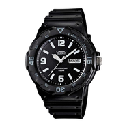 卡西歐（CASIO）學(xué)生運(yùn)動防水時(shí)尚石英表中性表 MRW-200H-1B2