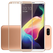 拓蒙（TUOMENG） OPPO R11S Plus全屏鋼化膜R11全覆蓋高清膜R9手機貼膜R9S玻璃保護膜R7 plus防爆膜 OPPO R11s 全覆蓋高清防指紋標準版-土豪金