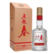 五糧液（WULIANGYE）股份 五糧春 500ml 濃香型 白酒 年貨送禮宴請白酒 45度 500mL 1瓶 單瓶裝【第二代】