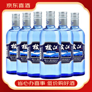 枝江【喜酒】枝江酒 枝江口糧酒 光瓶酒 宴請自飲 42度 500mL 6瓶 藍柔特曲