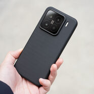 旭杉斯本Sunby柔盾適用于小米15手機殼保護套軟殼磁吸殼全 紋理黑色實(shí)色 大孔