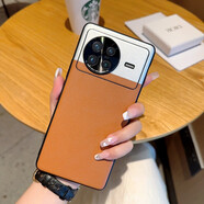 羽唐 適用于vivo X Note手機(jī)殼簡(jiǎn)約商務(wù)大漠銀月vivoxnote保護(hù)套超薄防摔新款5G高檔 大漠銀月 vivoxnote