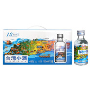 臺(tái)島（taidao） 高粱酒臺(tái)灣小酒金門濃香型白酒45度150ml *12瓶青春小酒禮盒 45度 150mL 12瓶