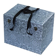 碧駝木質(zhì)包裝盒茅臺飛天定制生肖盒禮盒裝箱子禮品包裝錦盒 銀色6瓶