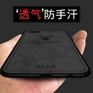 特七 適用oppo a5手機殼R15夢境版布紋k1保護套a7x硅膠oppor15x全包A3個性防摔ins硬殼潮牌防手汗 【OPPO R15夢境版】黑色