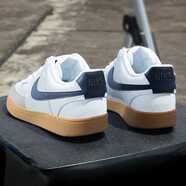 NIKE耐克男鞋 春夏季新款運動(dòng)鞋時(shí)尚舒適戶(hù)外健身跑步休閑低幫板鞋 HF1068-133灰白藏青簡(jiǎn)版空軍 39