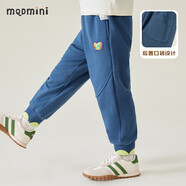 MQDMINI童裝兒童褲子男童衛(wèi)褲中小童寶寶束腳休閑褲 波浪音樂會(huì)