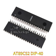 AT89C51/89C52/89C2051/89S51/89S52單片機8051芯片DIP20-40 AT89C52-DIP-40