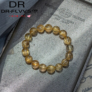 胖東來(lái)品質(zhì)情人節(jié)禮物金發(fā)晶手串天l然手鏈女水晶金鈦 max1號(hào)金鈦晶12.3mm