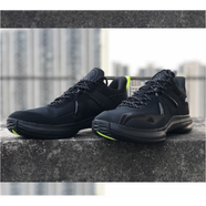 李寧（LI-NING）籃球鞋閃擊6精英版J戰(zhàn)靴CBA美國隊實戰(zhàn) ABAP069-5標準黑/熒光亮綠 43