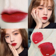 完美日記（PERFECT DIARY） 啞光唇釉霧面絲絨口紅名片學(xué)生款唇膏女顯白 V03正紅燕尾服