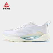 匹克跑步鞋男新款運動(dòng)鞋飛羽004pro輕彈跑鞋透氣舒適男女休閑鞋子 大白（女款） 35