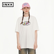 英克斯（inxx）會(huì)員專(zhuān)享福袋 時(shí)尚潮牌寬松休閑男女同款T恤 030白色 L